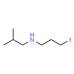 ChemSpider 2D Image | N-(3-Iodopropyl)-2-methyl-1-propanamine | C7H16IN