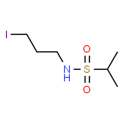 ChemSpider 2D Image | N-(3-Iodopropyl)-2-propanesulfonamide | C6H14INO2S