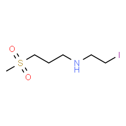 ChemSpider 2D Image | N-(2-Iodoethyl)-3-(methylsulfonyl)-1-propanamine | C6H14INO2S