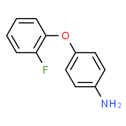 ChemSpider 2D Image | 4-(2-Fluorophenoxy)aniline | C12H10FNO