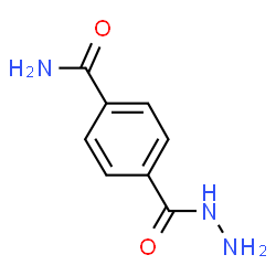 ChemSpider 2D Image | 4-(Hydrazinecarbonyl)benzamide | C8H9N3O2
