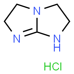 ChemSpider 2D Image | 1H,2H,3H,5H,6H-[1,3]diazolo[1,2-a]imidazole hydrochloride | C5H10ClN3