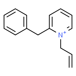 ChemSpider 2D Image | 1-Allyl-2-benzylpyridinium | C15H16N