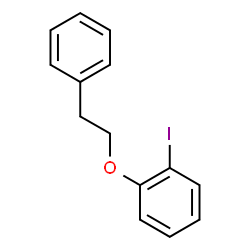 ChemSpider 2D Image | 1-Iodo-2-(2-phenylethoxy)benzene | C14H13IO