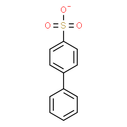 ChemSpider 2D Image | 4-Biphenylsulfonate | C12H9O3S