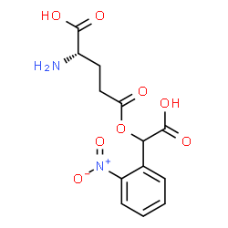 ChemSpider 2D Image | (2S)-2-Amino-5-[carboxy(2-nitrophenyl)methoxy]-5-oxopentanoic acid | C13H14N2O8