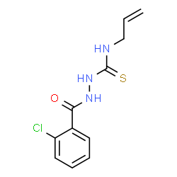 ChemSpider 2D Image | 4-ALLYL-1-(2-CHLOROBENZOYL)-3-THIOSEMICARBAZIDE | C11H12ClN3OS
