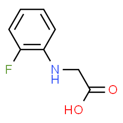 ChemSpider 2D Image | N-o-Fluorophenylglycine | C8H8FNO2