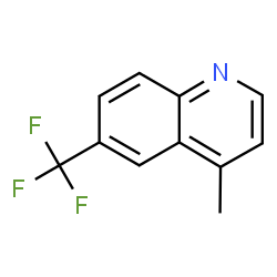 ChemSpider 2D Image | 4-Methyl-6-(trifluoromethyl)quinoline | C11H8F3N