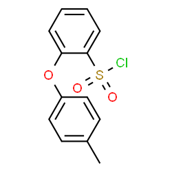 ChemSpider 2D Image | 2-(4-Methylphenoxy)benzenesulfonyl chloride | C13H11ClO3S
