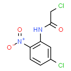 ChemSpider 2D Image | 2-Chloro-N-(5-chloro-2-nitrophenyl)acetamide | C8H6Cl2N2O3