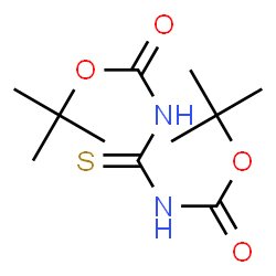ChemSpider 2D Image | N,N'-Di-Boc-thiourea | C11H20N2O4S