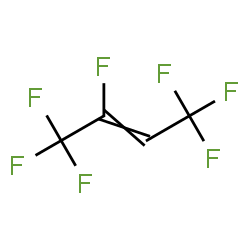 ChemSpider 2D Image | 1,1,1,2,4,4,4-HEPTAFLUORO-2-BUTENE | C4HF7