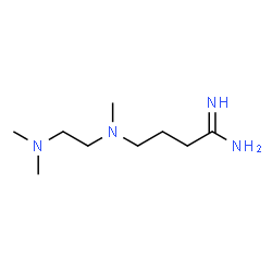 ChemSpider 2D Image | 4-{[2-(Dimethylamino)ethyl](methyl)amino}butanimidamide | C9H22N4