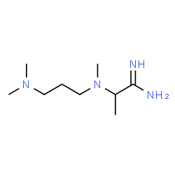 ChemSpider 2D Image | 2-{[3-(Dimethylamino)propyl](methyl)amino}propanimidamide | C9H22N4