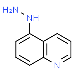 ChemSpider 2D Image | 5-Hydrazinoquinoline | C9H9N3