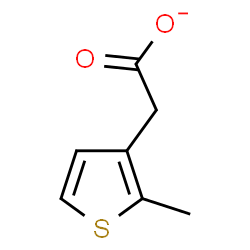 ChemSpider 2D Image | (2-Methyl-3-thienyl)acetate | C7H7O2S