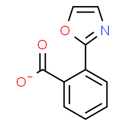 ChemSpider 2D Image | 2-(1,3-Oxazol-2-yl)benzoate | C10H6NO3