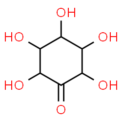 ChemSpider 2D Image | 2,3,4,5,6-Pentahydroxycyclohexanone | C6H10O6