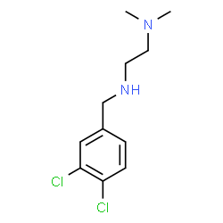 ChemSpider 2D Image | N'-(3,4-Dichlorobenzyl)-N,N-dimethyl-1,2-ethanediamine | C11H16Cl2N2