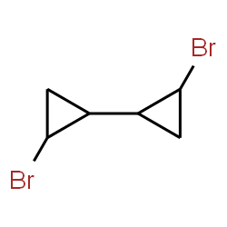 ChemSpider 2D Image | 2,2'-Dibromo-1,1'-bi(cyclopropyl) | C6H8Br2