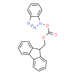 ChemSpider 2D Image | Fmoc-OBt | C21H15N3O3