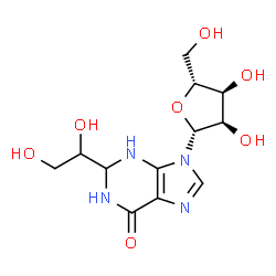 ChemSpider 2D Image | 2-(1,2-Dihydroxyethyl)-2,3-dihydroinosine | C12H18N4O7