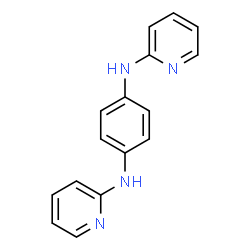 ChemSpider 2D Image | N,N'-Di(2-pyridinyl)-1,4-benzenediamine | C16H14N4