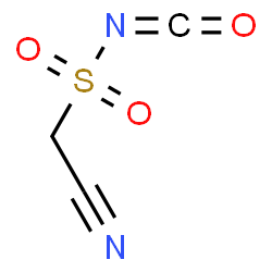 ChemSpider 2D Image | Cyanomethanesulfonyl isocyanate | C3H2N2O3S