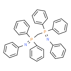 ChemSpider 2D Image | Methylenebis[diphenyl(phenylimino)phosphorane] | C37H32N2P2