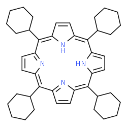 ChemSpider 2D Image | 5,10,15,20-Tetracyclohexylporphyrin | C44H54N4
