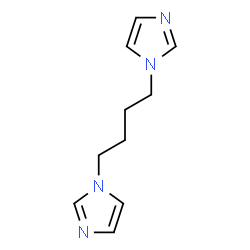 ChemSpider 2D Image | 1,4-bis(imidazol-1-yl)-butane | C10H14N4