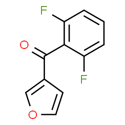 ChemSpider 2D Image | (2,6-Difluorophenyl)(3-furyl)methanone | C11H6F2O2
