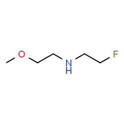 ChemSpider 2D Image | 2-Fluoro-N-(2-methoxyethyl)ethanamine | C5H12FNO
