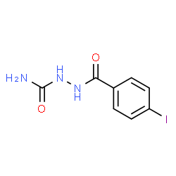 ChemSpider 2D Image | 2-(4-Iodobenzoyl)hydrazinecarboxamide | C8H8IN3O2