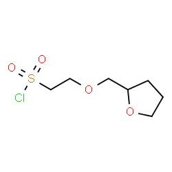 ChemSpider 2D Image | 2-(Tetrahydro-2-furanylmethoxy)ethanesulfonyl chloride | C7H13ClO4S