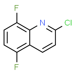ChemSpider 2D Image | 2-Chloro-5,8-difluoroquinoline | C9H4ClF2N