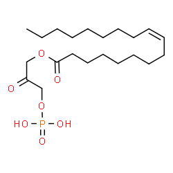 ChemSpider 2D Image | 1-oleoylglycerone 3-phosphate | C21H39O7P