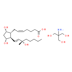 ChemSpider 2D Image | Carboprost tromethamine | C25H47NO8
