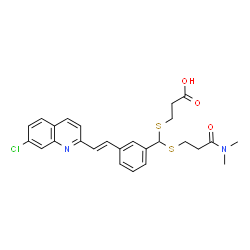 ChemSpider 2D Image | Verlukast | C26H27ClN2O3S2
