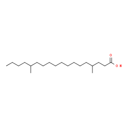 ChemSpider 2D Image | 4,14-Dimethyloctadecanoic acid | C20H40O2