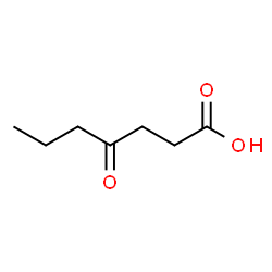 ChemSpider 2D Image | 4-Oxoheptanoic acid | C7H12O3