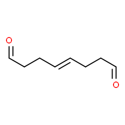 ChemSpider 2D Image | (4E)-4-Octenedial | C8H12O2