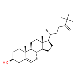 ChemSpider 2D Image | (3Î²)-25-Methylergosta-5,24(28)-dien-3-ol | C29H48O