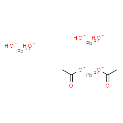 ChemSpider 2D Image | Lead subacetate | C4H10O8Pb3