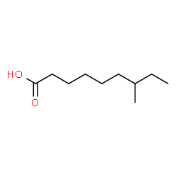 ChemSpider 2D Image | 7-Methylnonanoic acid | C10H20O2