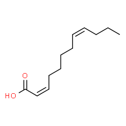 ChemSpider 2D Image | (2Z,8Z)-2,8-Dodecadienoic acid | C12H20O2