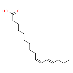 ChemSpider 2D Image | (10Z,12E)-10,12-Hexadecadienoic acid | C16H28O2