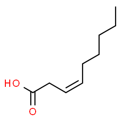 ChemSpider 2D Image | (3Z)-3-Nonenoic acid | C9H16O2