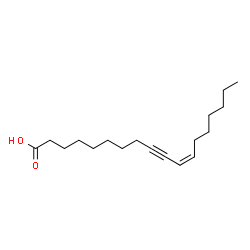 ChemSpider 2D Image | (11Z)-11-Octadecen-9-ynoic acid | C18H30O2